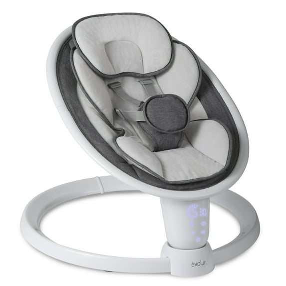 SootheSway Swing by Evolur, White