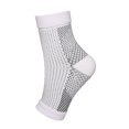 Soothesocks For Neuropathy Compression Ankle Compression Socks White