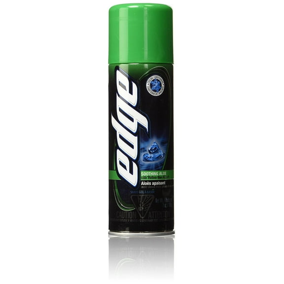 Soothing Aloe Shave Gel Men Shave Gel by Edge, 7 Ounce