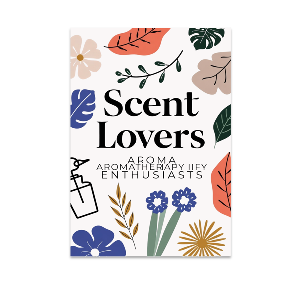 Soothing Aroma Art - Scent Lovers Aroma Enthusiasts - 13x19 Poster Print