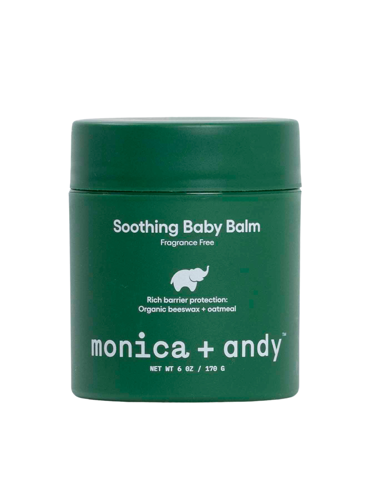 Bálsamo Calmante Monica + Andy para Piel Seca y Sensible, Sin Fragancia, 6 oz