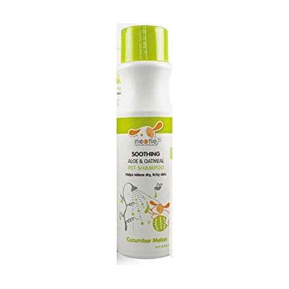 Soothing Dog Grooming Shampoo For Dry Itchy Skin Cucumber Melon Scent With Aloe (16 Oz)