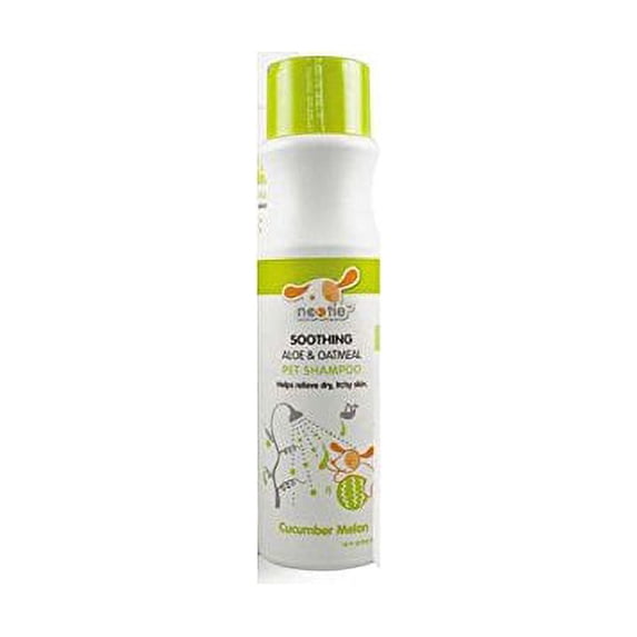 Soothing Dog Grooming Shampoo For Dry Itchy Skin Cucumber Melon Scent With Aloe (16 Oz)