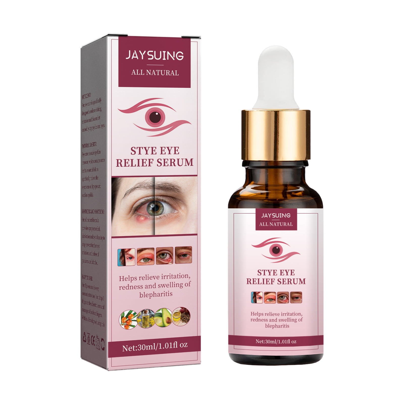Soothing Eye Swelling Serum Reduces redness and swelling around the