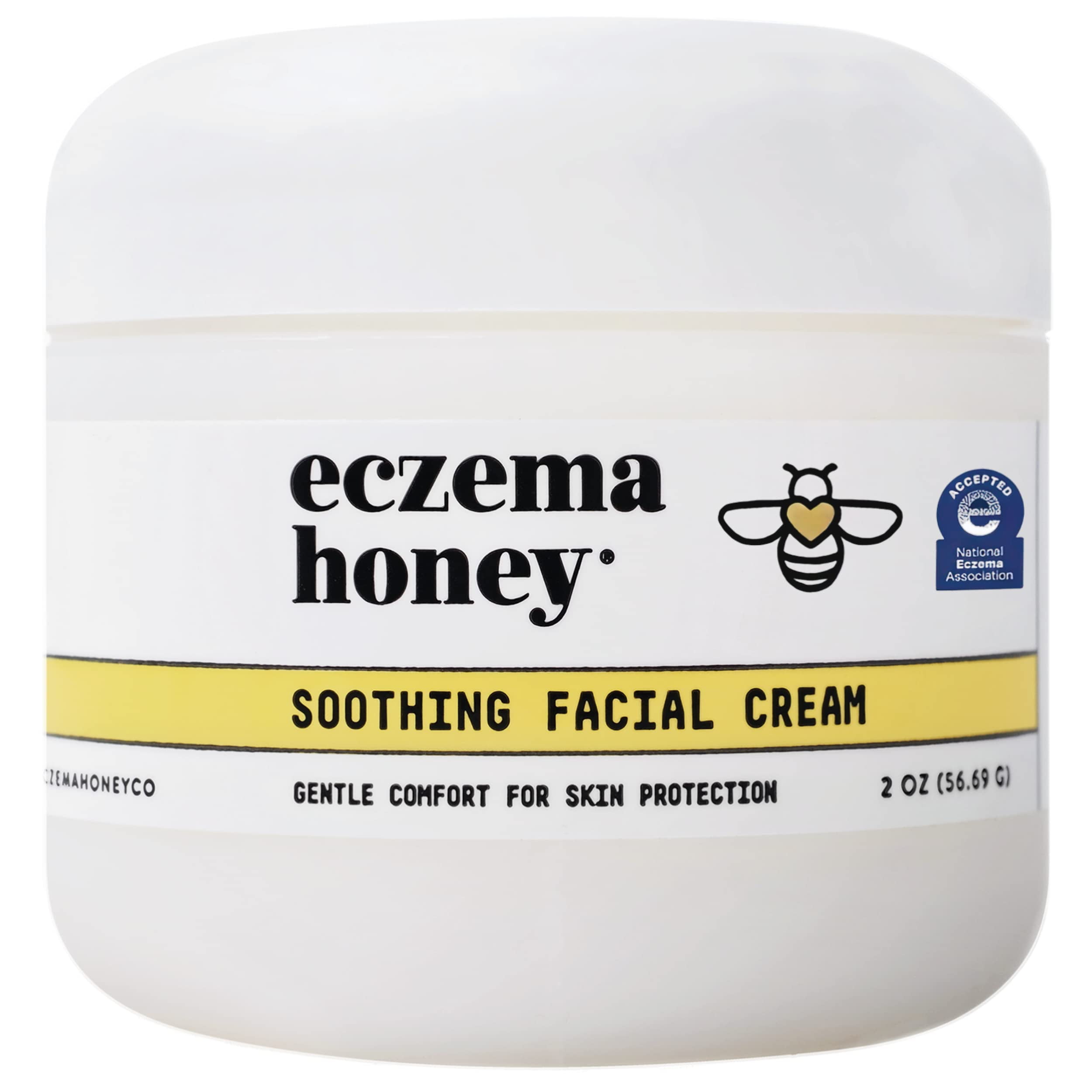 Soothing Facial Cream ZS23 Eczema Lotion for Face, Eyelids, Lips, and More Natural Dry Skin
