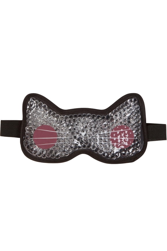 Soothing Gel Bead Eye Mask, Cat Theme