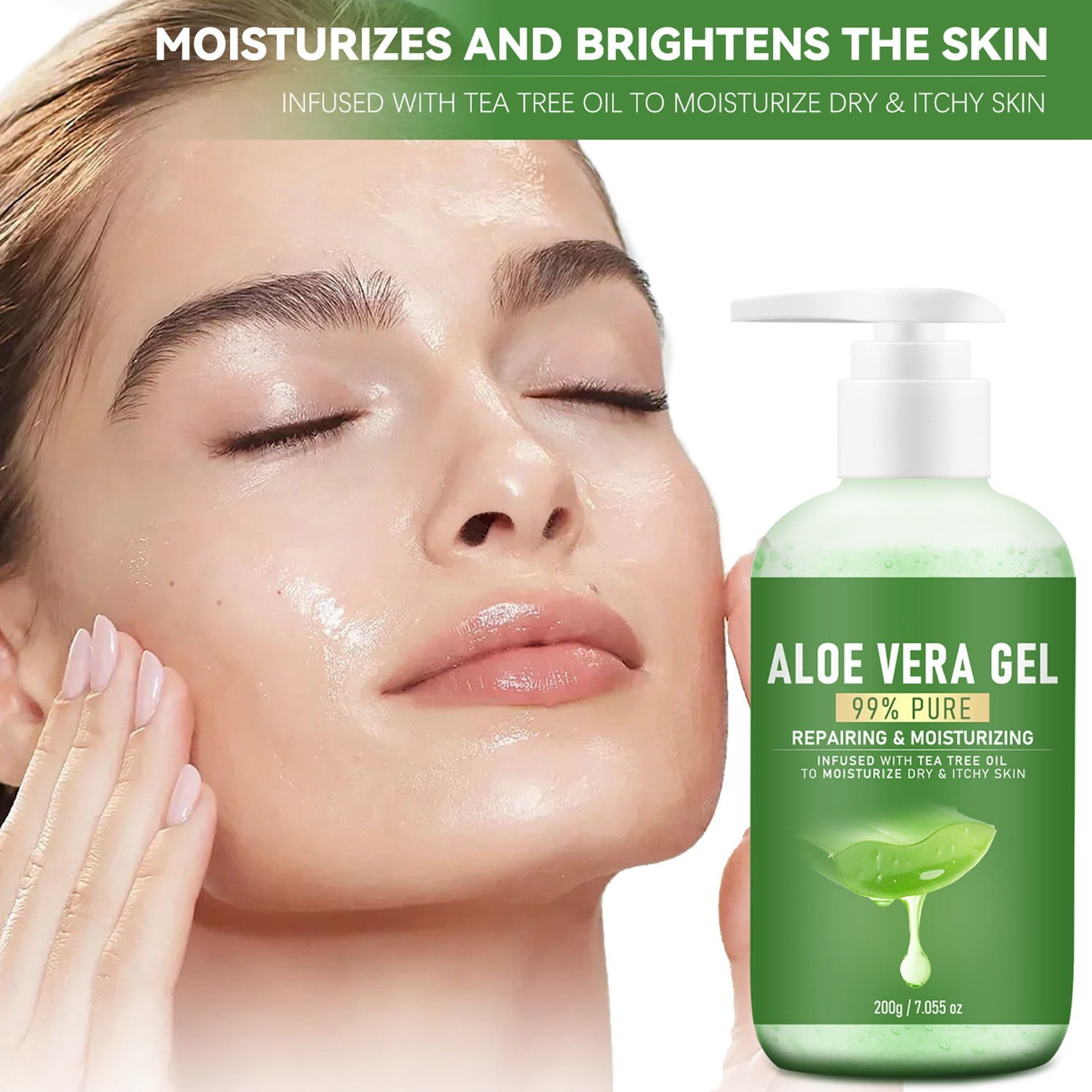 Soothing Gel Sunburn Soothing Redness Moisturizing Gel200ML Skin X