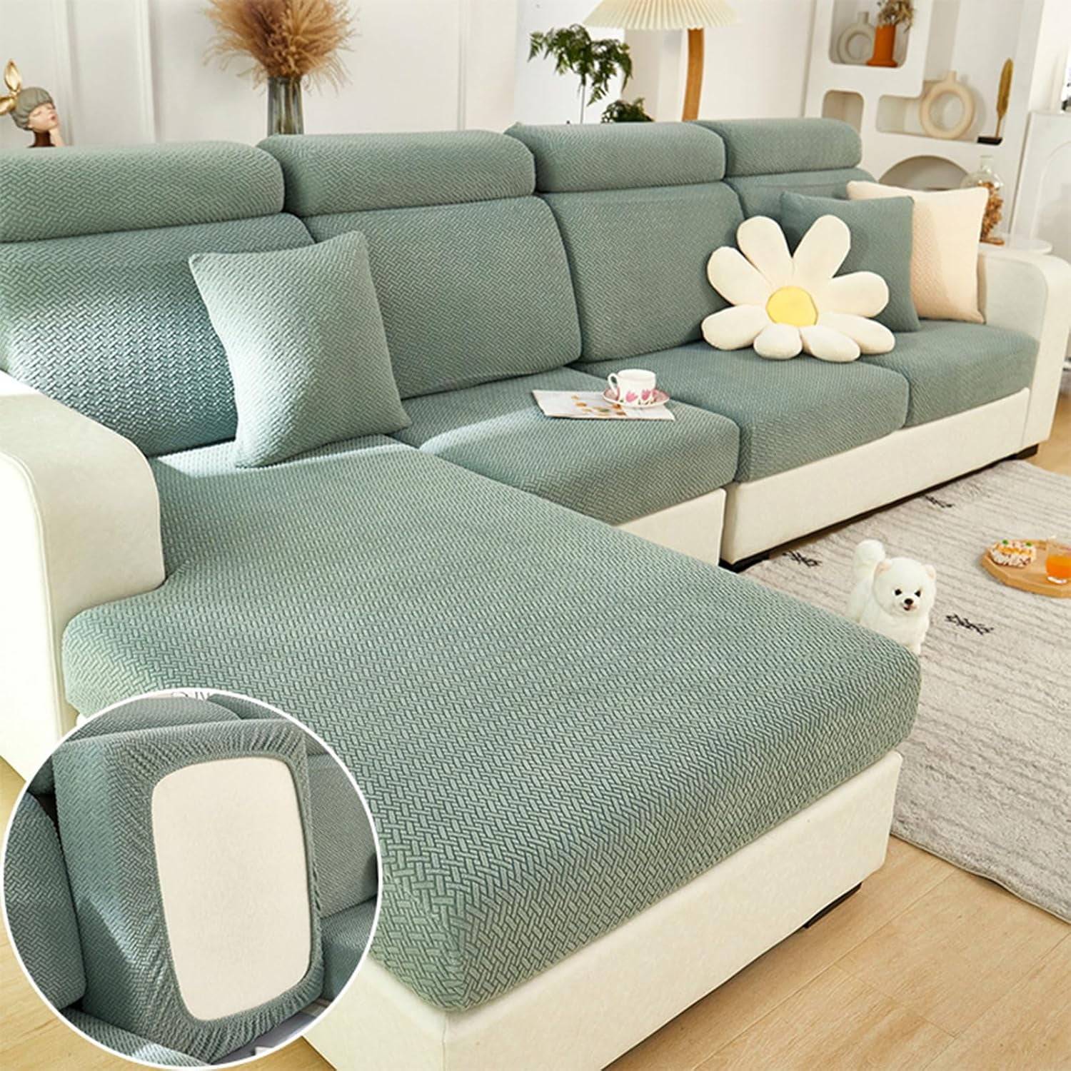 Soothing Home Sofa Covers for Dogs, Sofa Hero Covers for Couch ...