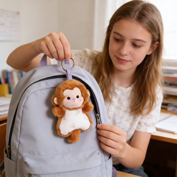 Soothing Lamb Beanbag Plush Hand Puppet, Squeezable Squishy With Hanging Loop, Birthday Present For All Ages Ideal For On-The-Go Use