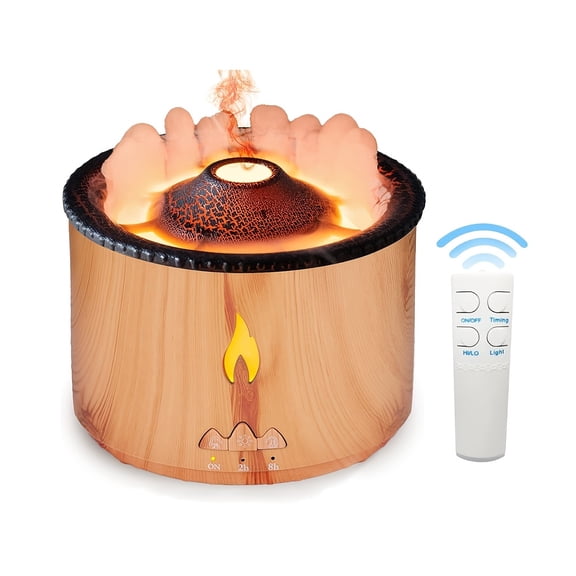 Soothing Raindrop 300ML Aromatherapy Essential Oil Diffuser with LED Light, Quiet Humidifier, Auto Shut-Off for Home, Office, Yoga & Spa