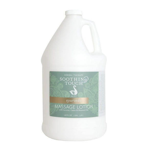 Soothing Touch Ayurveda Massage Lotion, Unscented, 128 Ounce