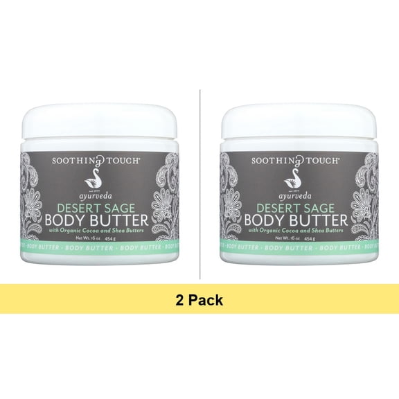 Soothing Touch Desert Sage Body Butter, 16 oz - 2 Pack