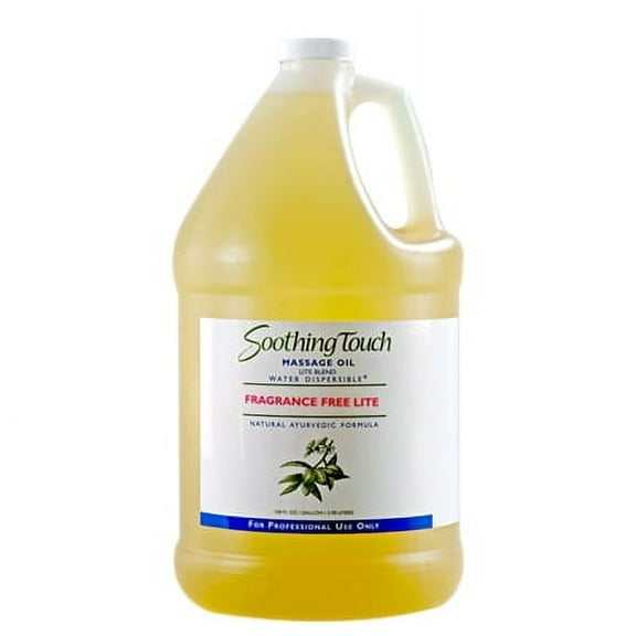 Soothing Touch Fragrance Free Lite Oil, 1 Gallon