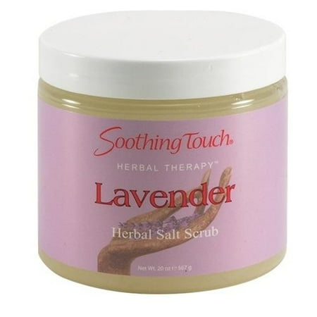 Soothing Touch Salt Scrub - Lavender - 20 oz