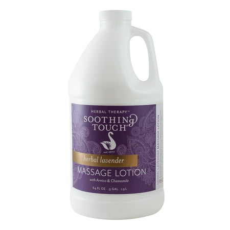 Soothing Touch Herbal Lavender Massage Lotion (Half Gallon)