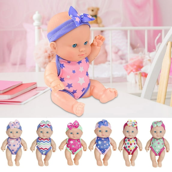 Soothing Vinyl Simulation Doll – Soft Toy, Safe Durable Material, Perfect Gift for Birthdays & Holidays, Ideal for Playtime & Bedroom Decor, Gentle Texture for Little Hands, 1pc, A