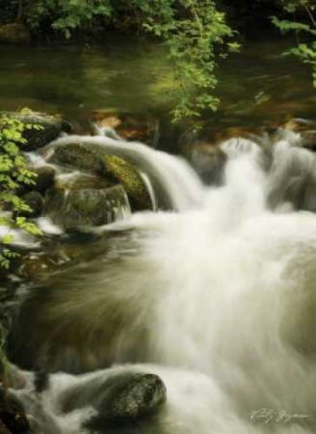 Soothing Waters VI Canvas Art - Vitaly Geyman (18 x 24)