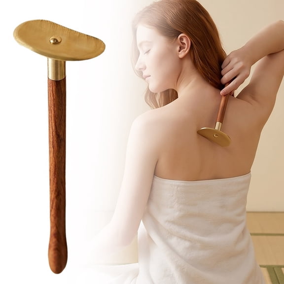 Soovim Stainless Steel Gua Sha Massage Tool, Body Scraping Tool for Muscle Pain Relief, IASTM Soft Tissue Massage Scraper, Deep Tissue Therapy Tool for Back, Neck, Shoulders, Home Use