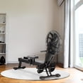 thumbnail image 1 of Soozier Air Rowing Machine, Foldable Rower with Digital Monitor & Steel Frame for Gym or Home Use, 1 of 8
