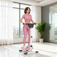 thumbnail image 1 of Soozier Foldable Ab Twister Board for Waist with LCD Display, Ab Workout Equipment for Women & Men, Core Fitness Training Ab Workout Equipment, Pink, 1 of 9
