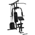 thumbnail image 1 of Soozier Multifunction Home Gym System, Workout Station with 99Lbs Weight Stack, for Full Body Exercise, 1 of 5