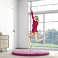 thumbnail image 1 of Soozier Pole Dance Crash Mat, Foldable Pole Padding with Carrying Handles, Pink, 1 of 9