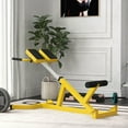 thumbnail image 1 of Soozier Roman Chair Multi-Functional Hyperextension Weight Bench, Yellow, 1 of 9