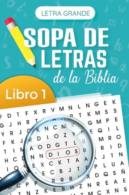 Sopa de Letras de la Biblia Letra Grande Libro 1 (Bible Wordsearch Large Print Book 1), (Paperback)