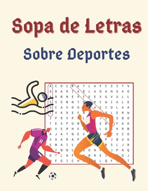 Sopa de Letras Sobre Deportes: Sports Word Search in Spanish (Paperback ...