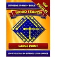 thumbnail image 1 of Supreme Spanish Bible Word Search (Large Print). Sopa de Letras en Espanol Letra Grande: Spanish Word Search Puzzles. (L, 1 of 1