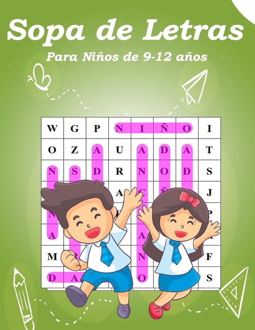 Sopa de letras para Niños de 9-12 años: Sopa de letras para Niños de 9-12 años Juego didácticos (Paperback)