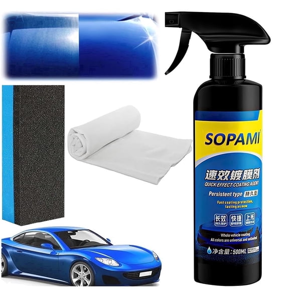 Car Coating Spray, Sopami Quick Effect Coating Agent, Polish Spray Waterl