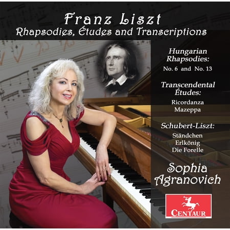 Sophia Agranovich - Rhapsodies Etudes - Music & Performance - CD
