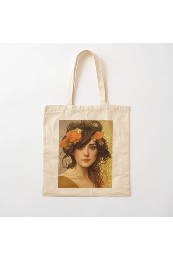 Sophia Canvas Tote Bags, Reusable Shopping Bag