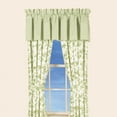thumbnail image 1 of Sophia Floral Toile Green Cotton Window Curtain Drapery Single Panel, 1 of 2
