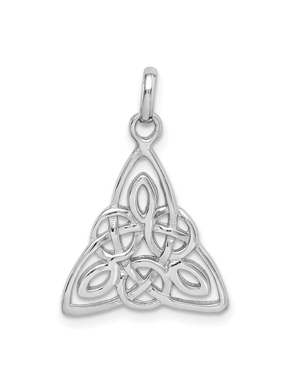 Celtic Symbol Pendant in Sterling Silver, 16mm