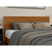 AFI Sophia King Size Solid Hardwood Headboard in Light Toffee