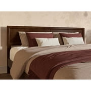 AFI Sophia King Size Solid Hardwood Headboard in Walnut Brown