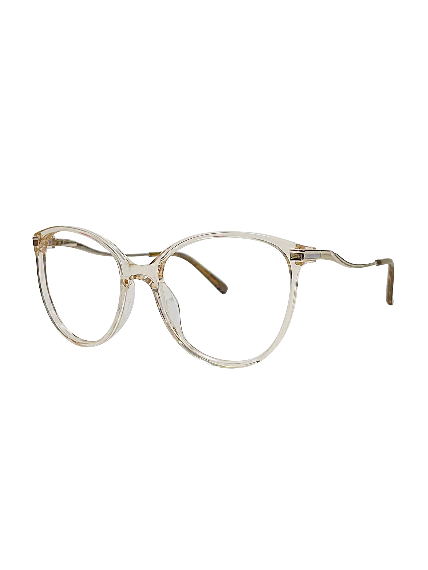 Sophia Loren Women s Cat Eye Eyeglasses H05Z Champagne 54 18 140 with Case