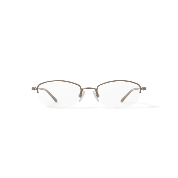 Sophia Loren Women's M163 Oval Prescription Eyeglasses with Case, Gold