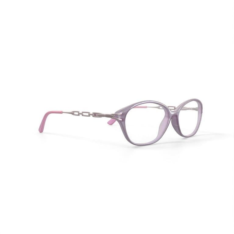 Sophia Loren Women s Oval Eyeglasses SL1545 Purple 53 15 135 with Case Walmart
