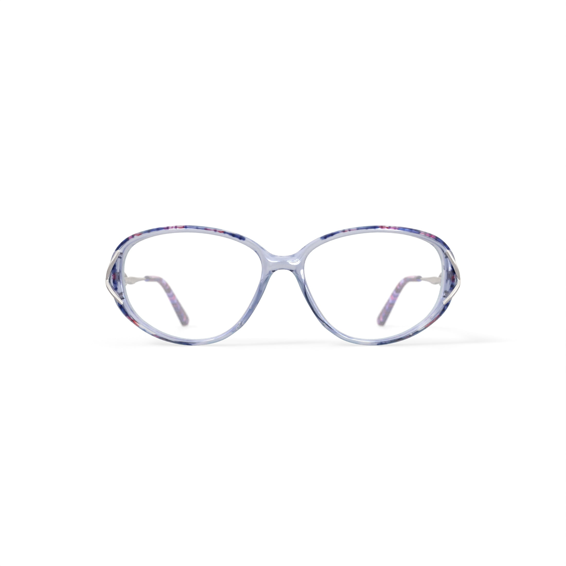 Sophia Loren Women's SL749 Azure Oval Prescription Eyeglasses with