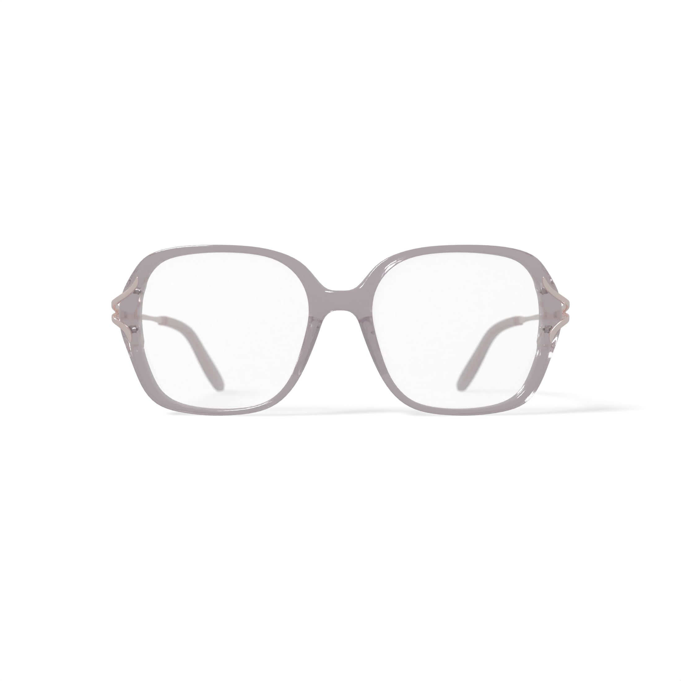 Sophia Loren Women's SLH08Z Square Prescription Eyeglasses with Case, Pink