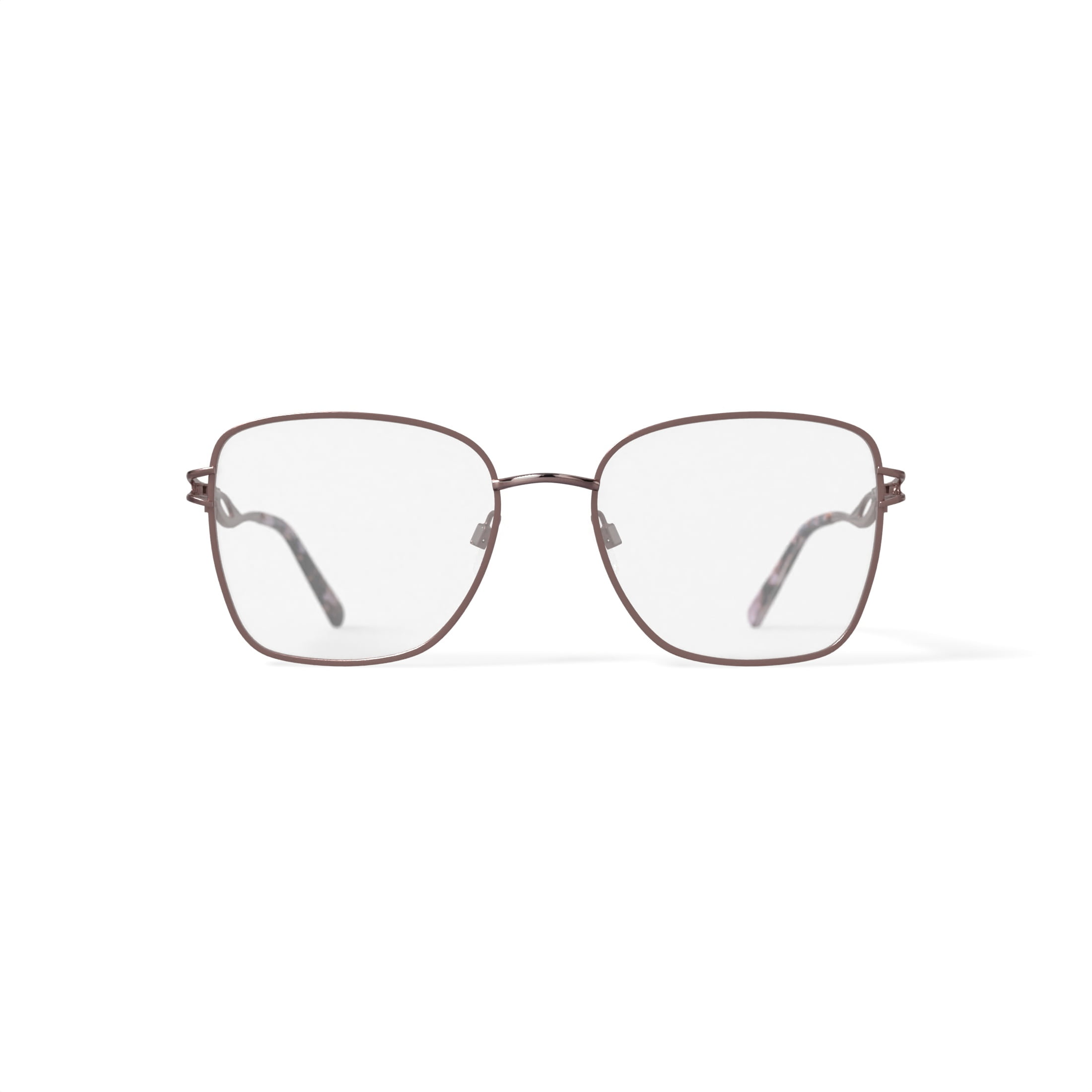Sophia Loren Women's H02M Square Prescription Eyeglasses with Case