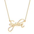 thumbnail image 1 of Sophia Necklace Personalized, 14K Gold Filled Ivy Name Necklace Personalized Nameplate Necklace Jewelry Gifts for Women Teen Girls, 1 of 5