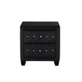 thumbnail image 1 of Sophia Night Stand In Color Black Made With Wood, 1 of 4