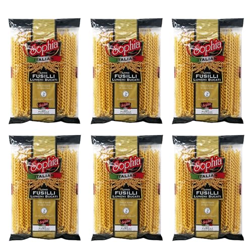 Sophia Pasta Long Fusilli "Col Buco" 16oz (6pack)