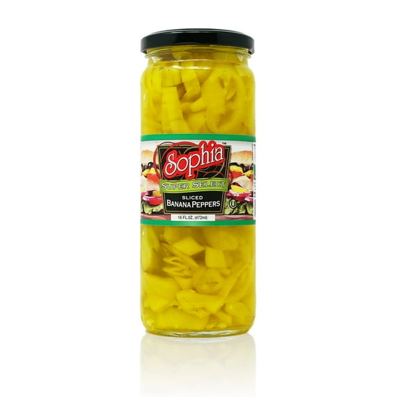 Sophia Peppers - Banana Peppers, Sliced 17oz