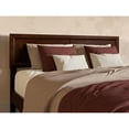 thumbnail image 1 of AFI Sophia Queen Sized Solid Hardwood Headboard in Walnut Brown, 1 of 8