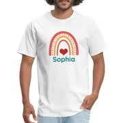 Sophia Vintage Boho Rainbow Unisex Men's Classic T-Shirt